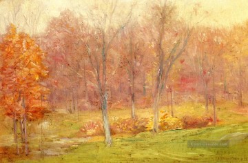  wald - Herbst Regen impressionistischen Landschaft Julian Alden Weir Wald
